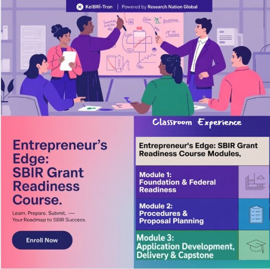 Entrepreneur’s Edge: SBIR Grant Readiness Course | In-Person