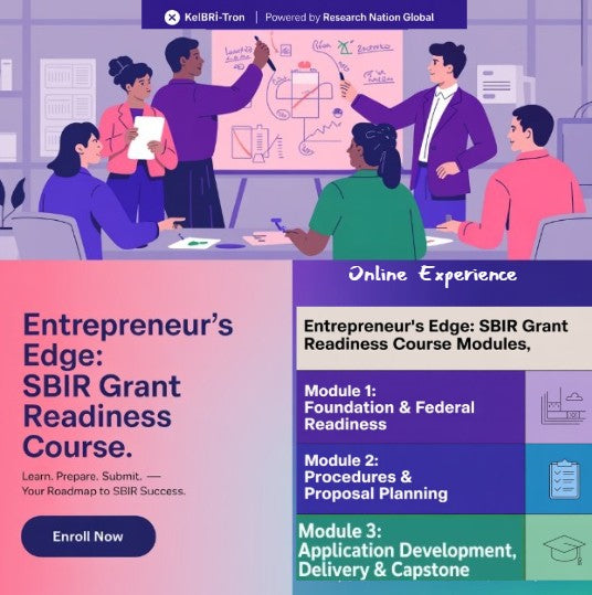 Entrepreneur’s Edge: SBIR Grant Readiness Course | Online